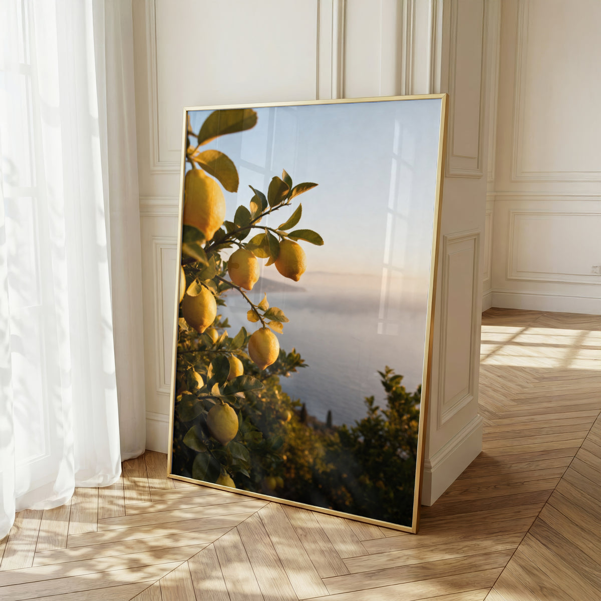 Mediterranean Morning Wall Art Set of 50: Quiet Luxury European Summer Photography Printable