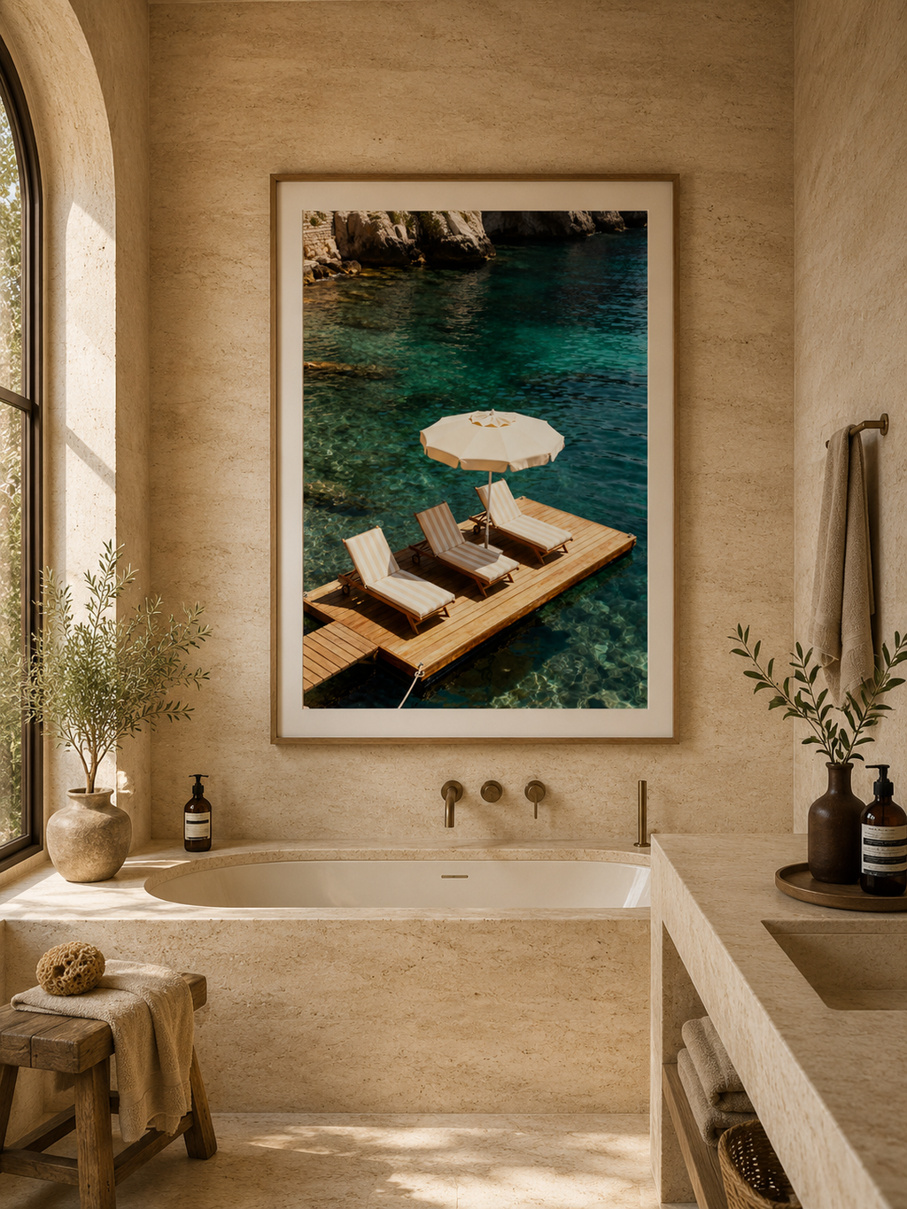 European Summer Wall Art Bundle of 24: Mediterranean Riviera Coastal Photography Printable