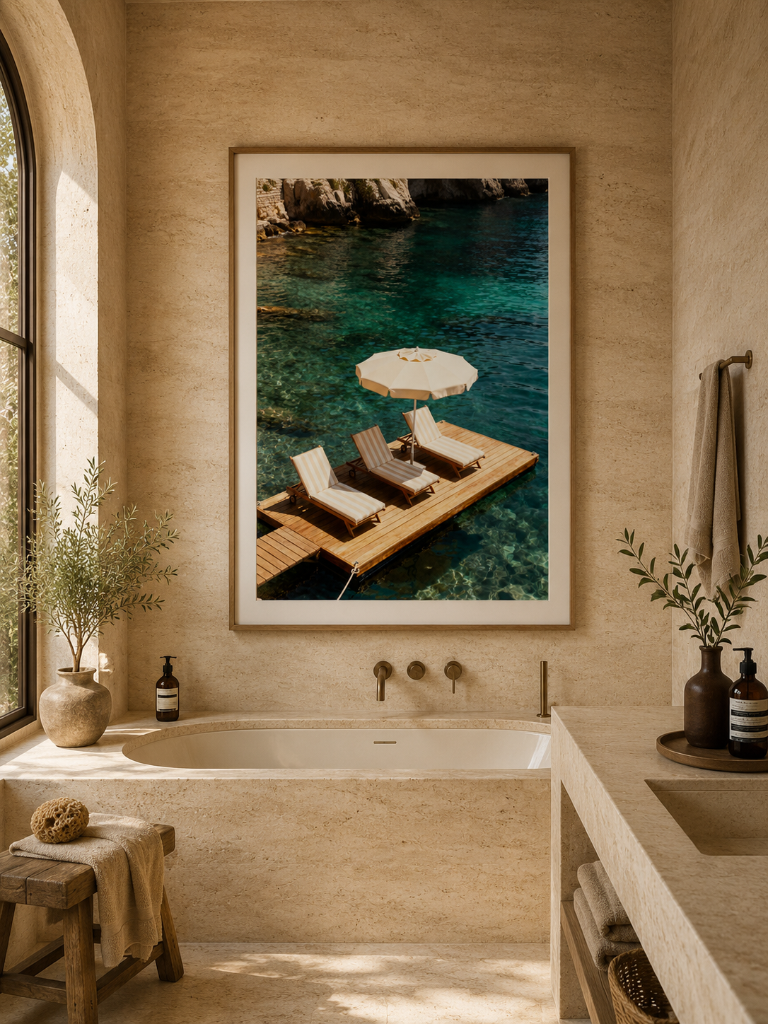 European Summer Wall Art Bundle of 24: Mediterranean Riviera Coastal Photography Printable