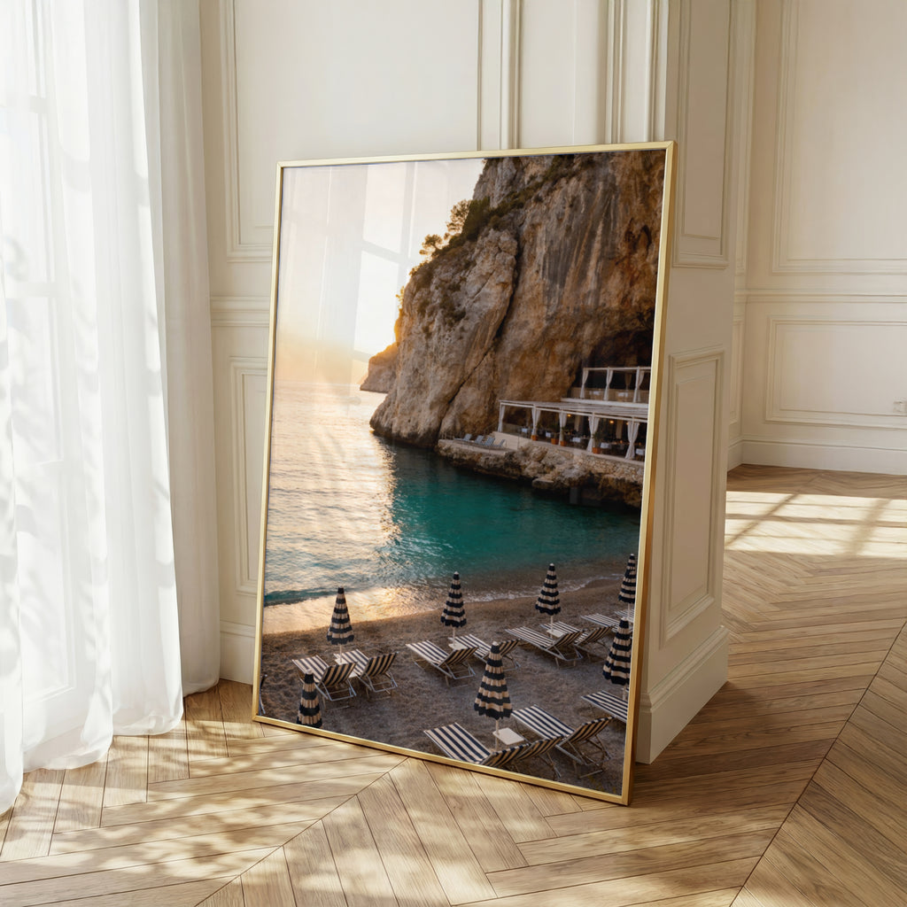 Mediterranean Morning Wall Art Set of 50: Quiet Luxury European Summer Photography Printable