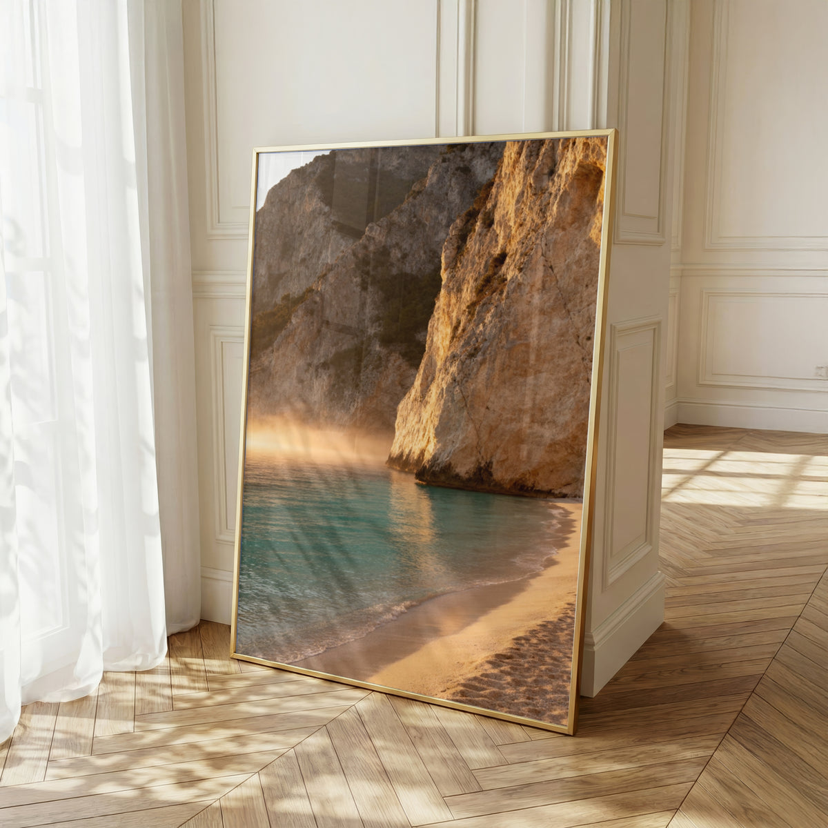 Mediterranean Morning Wall Art Set of 50: Quiet Luxury European Summer Photography Printable