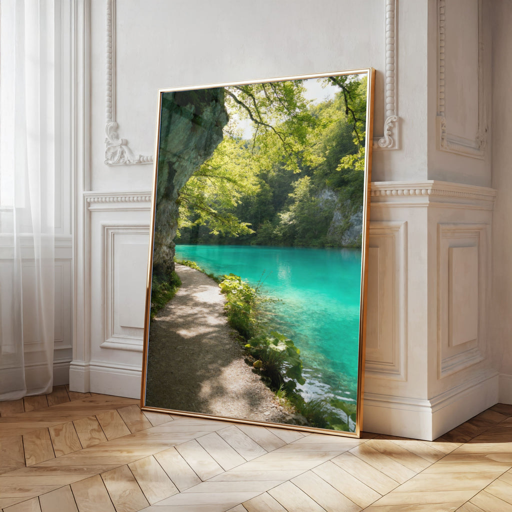 Plitvice Lakes Wall Art Bundle of 25: Croatia Waterfalls, Turquoise Lakes & Nature Photography Printable