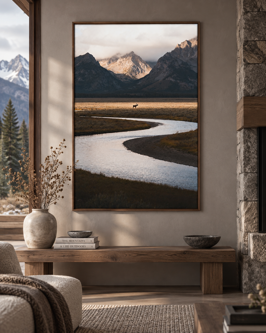 Moose Wall Art Set of 18: Wildlife Photography, Rustic Cabin & Nordic Lodge Decor Printable