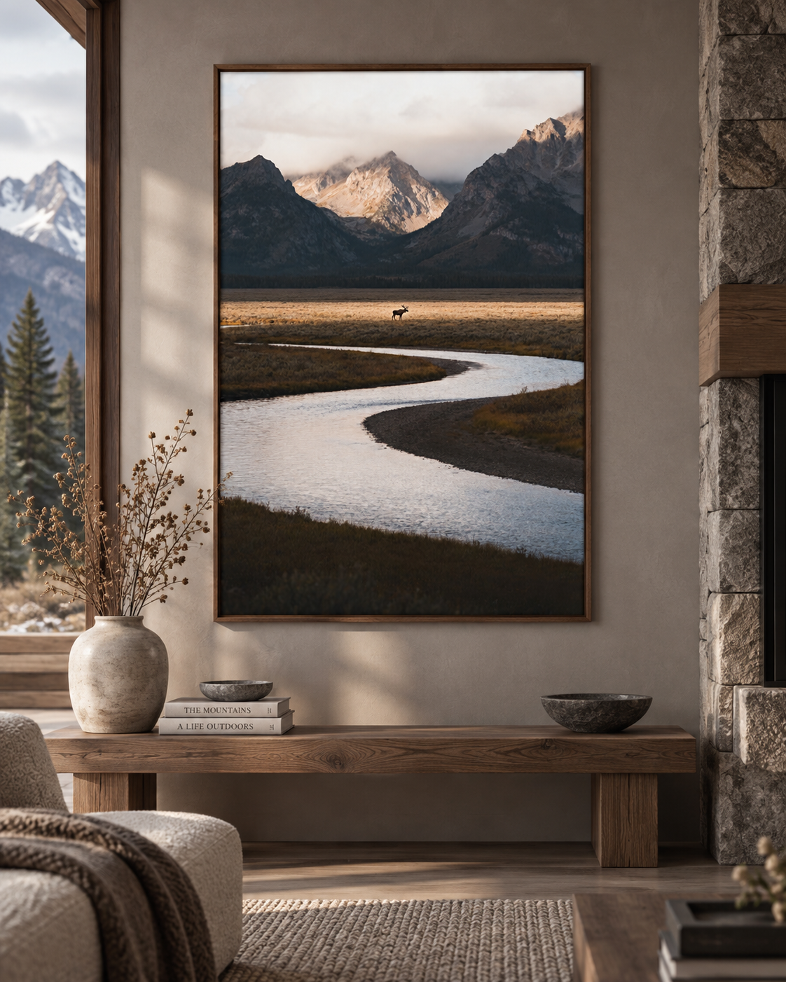 Moose Wall Art Set of 18: Wildlife Photography, Rustic Cabin & Nordic Lodge Decor Printable