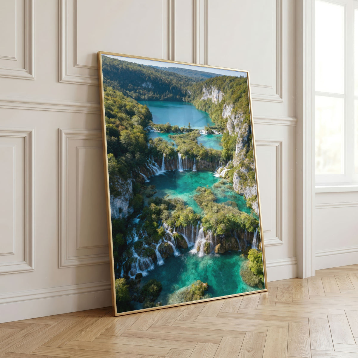 Plitvice Lakes Wall Art Bundle of 25: Croatia Waterfalls, Turquoise Lakes & Nature Photography Printable