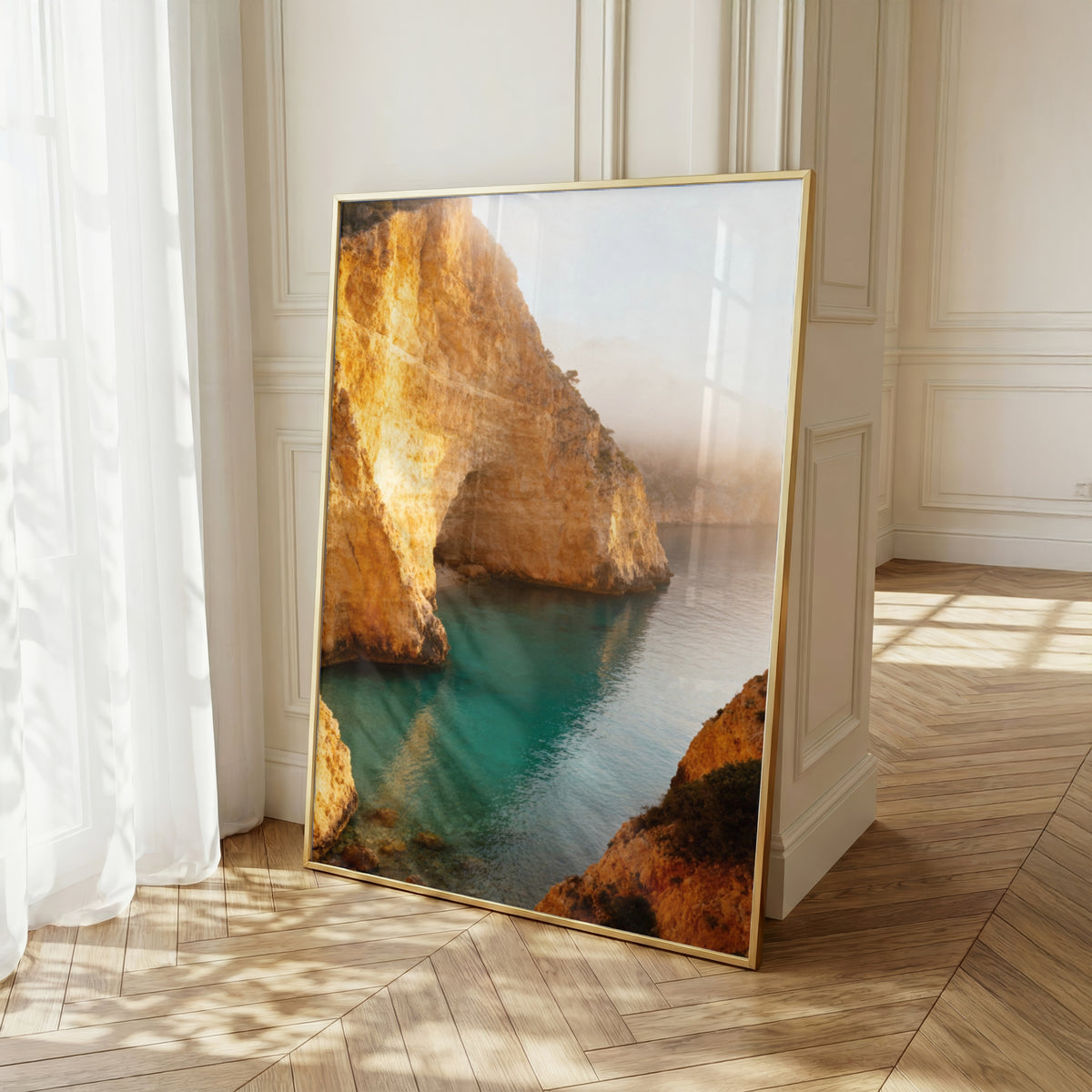 Italian Coast Wall Art Set of 12: Mediterranean Beach Photography Bathroom Decor Printable
