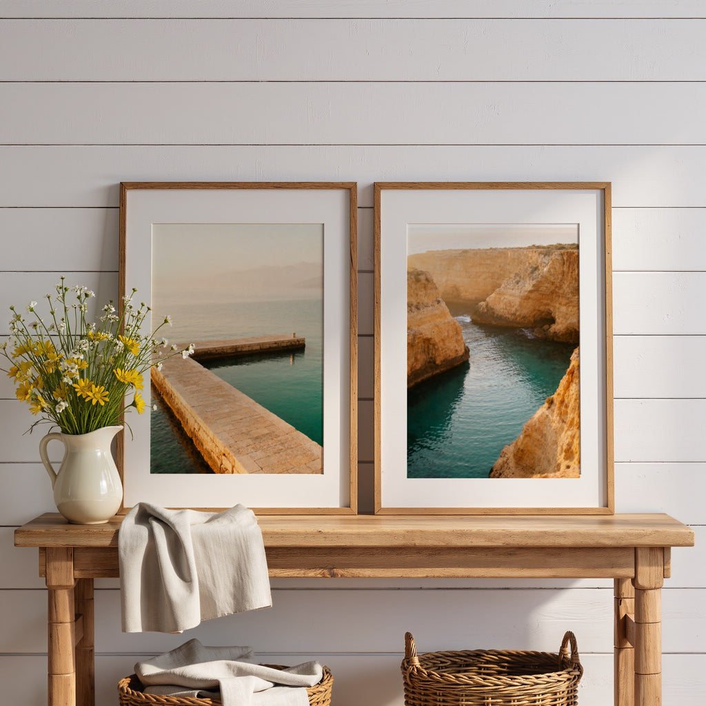 Mediterranean Wall Art Bundle of 50: Coastal Ocean Photography & European Summer Printable