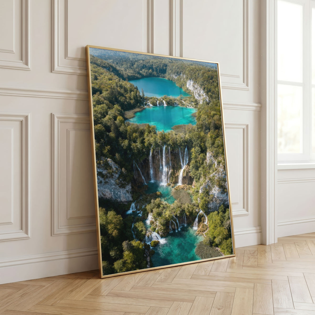 Plitvice Lakes Wall Art Bundle of 25: Croatia Waterfalls, Turquoise Lakes & Nature Photography Printable