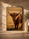 Highland Cow Wall Art Set of 8: Rustic Farmhouse Decor, Country Farm Animal Photography Printable