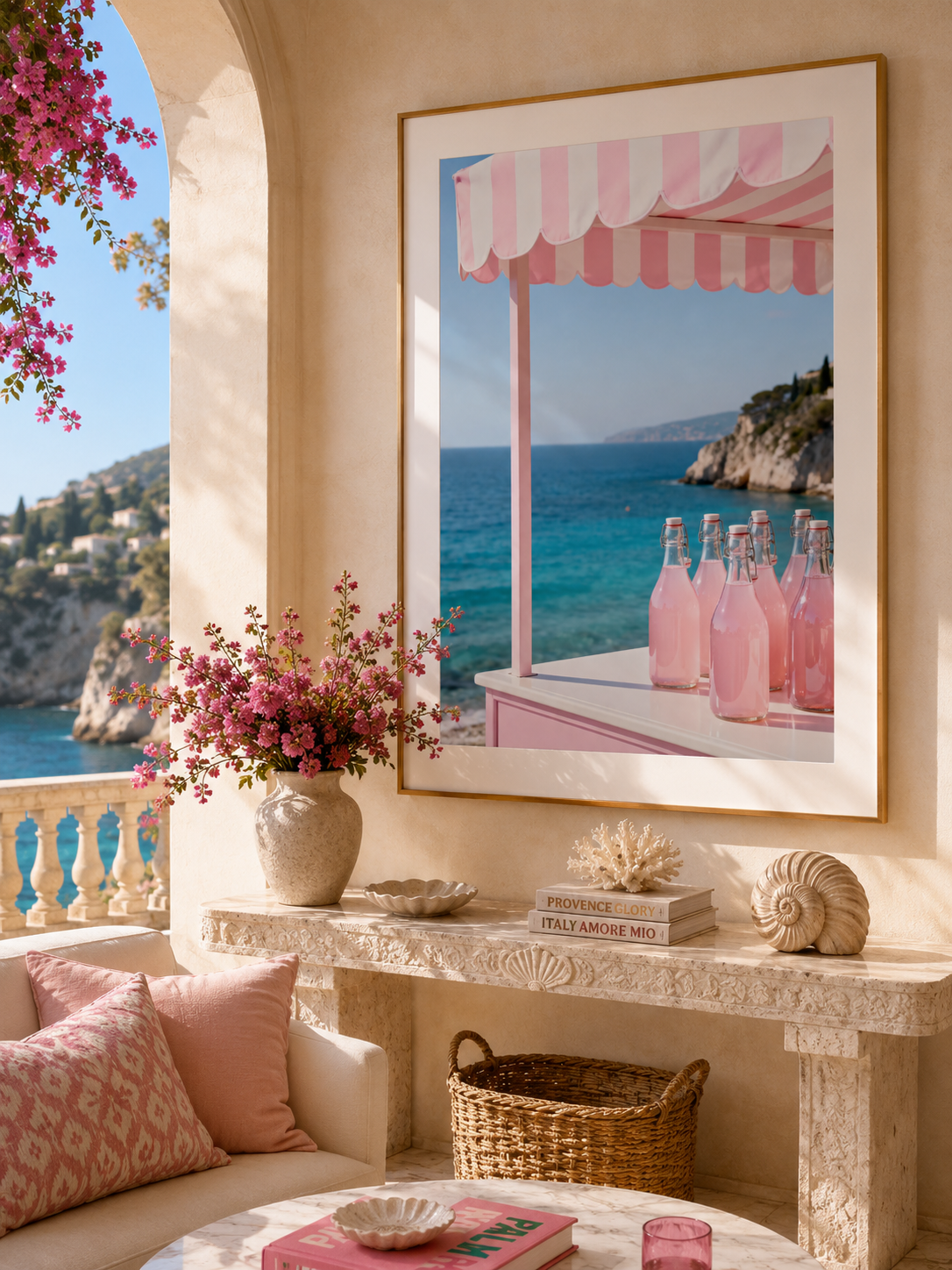 Mediterranean Wall Art Set of 12: Italian Riviera Photography Bundle, European Summer Printable Decor