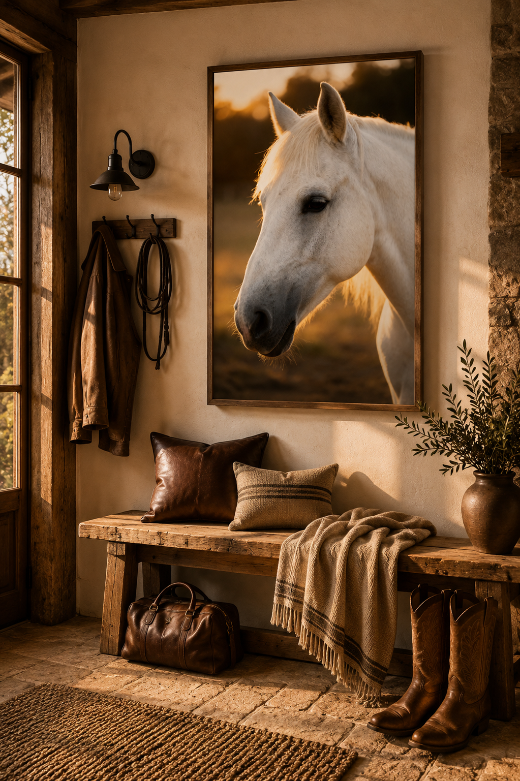 Farmhouse Wall Art Bundle of 12: Rustic Country Landscape Printable