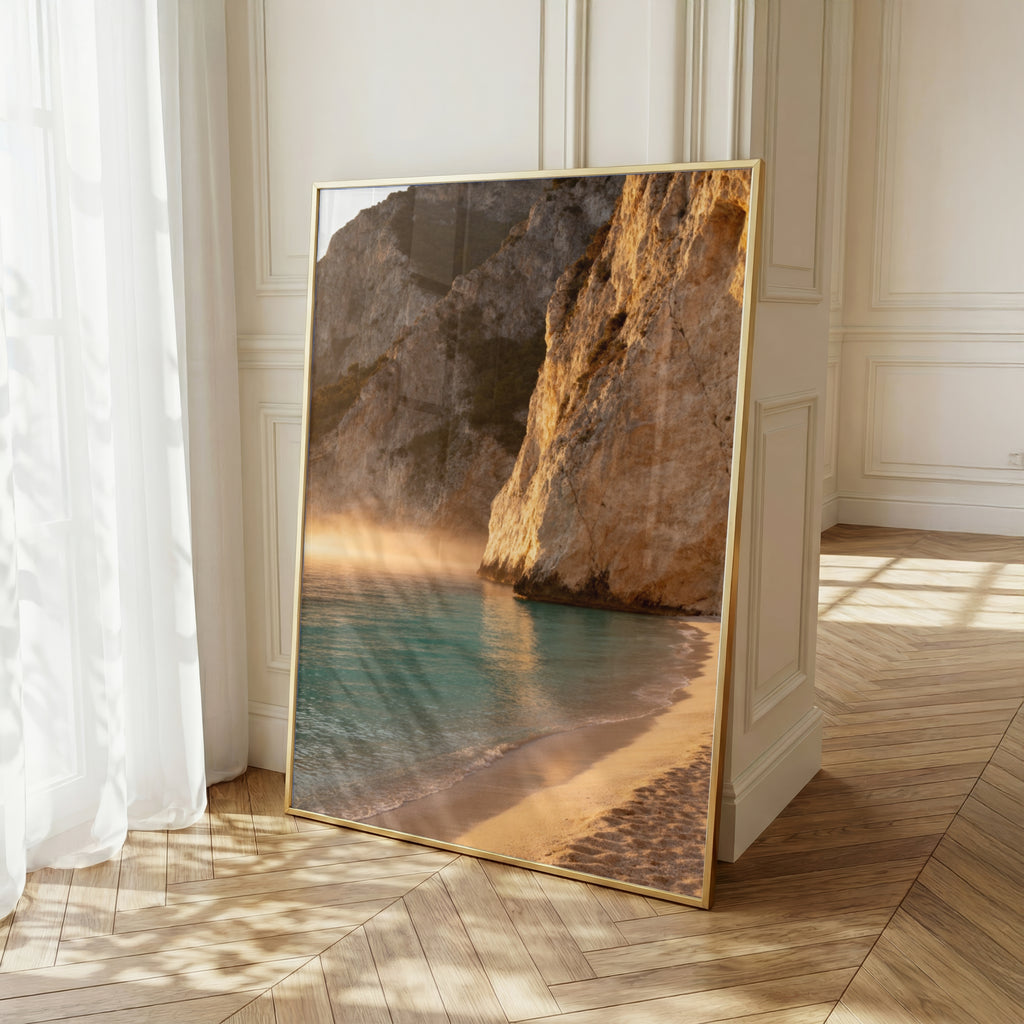 Italian Coast Wall Art Set of 12: Mediterranean Beach Photography Bathroom Decor Printable