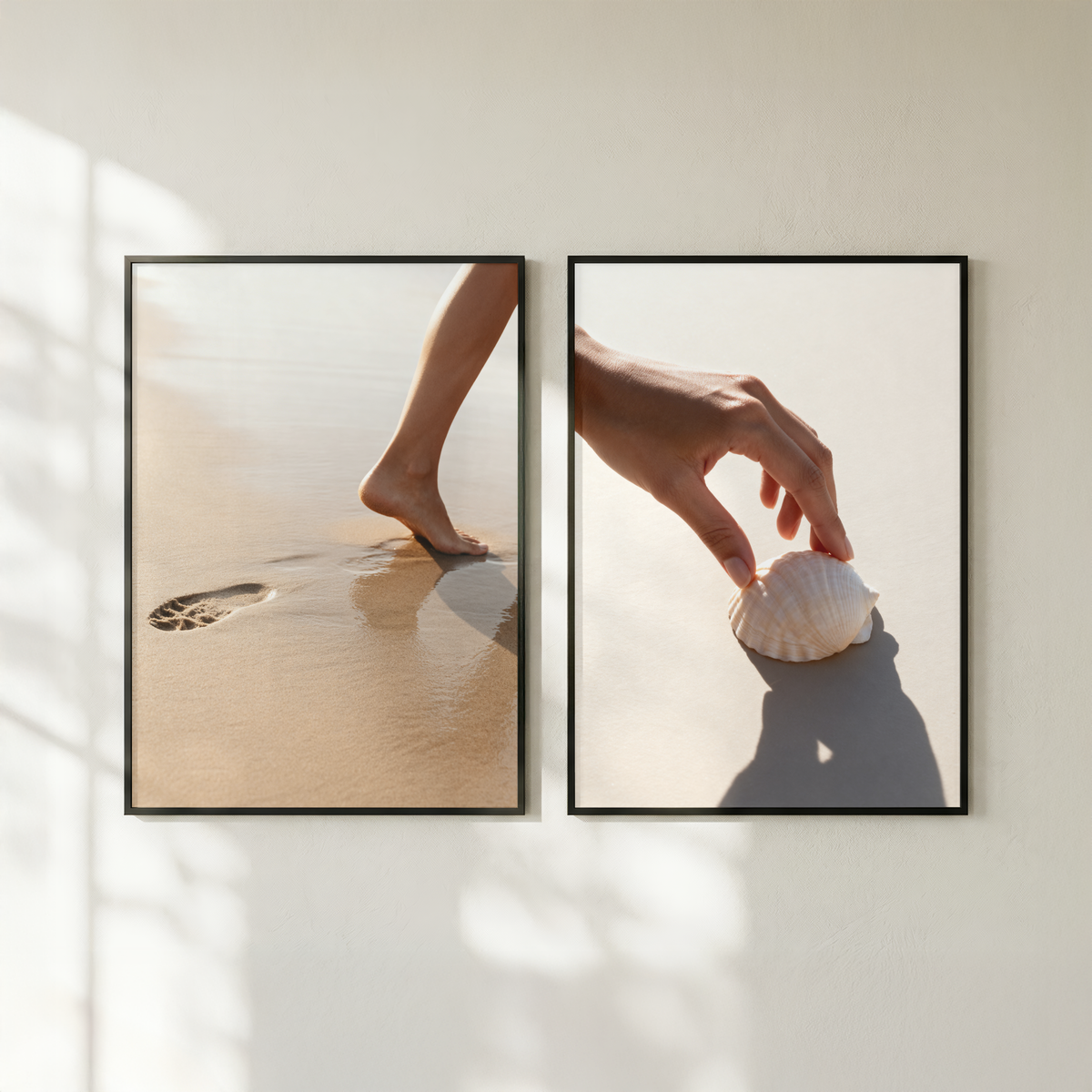 Coastal Wall Art Bundle of 30: Beach Photography & Neutral Ocean Printable