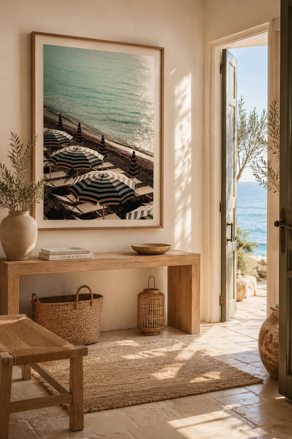 European Summer Wall Art Set of 15: Mediterranean Coastal Photography Printable