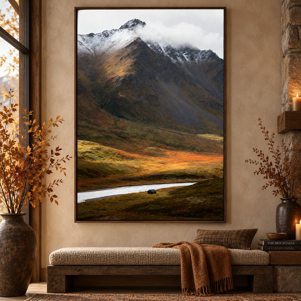 Autumn Wall Art Set of 12: Fall Landscape Photography, Rustic Country Nature Decor Printable