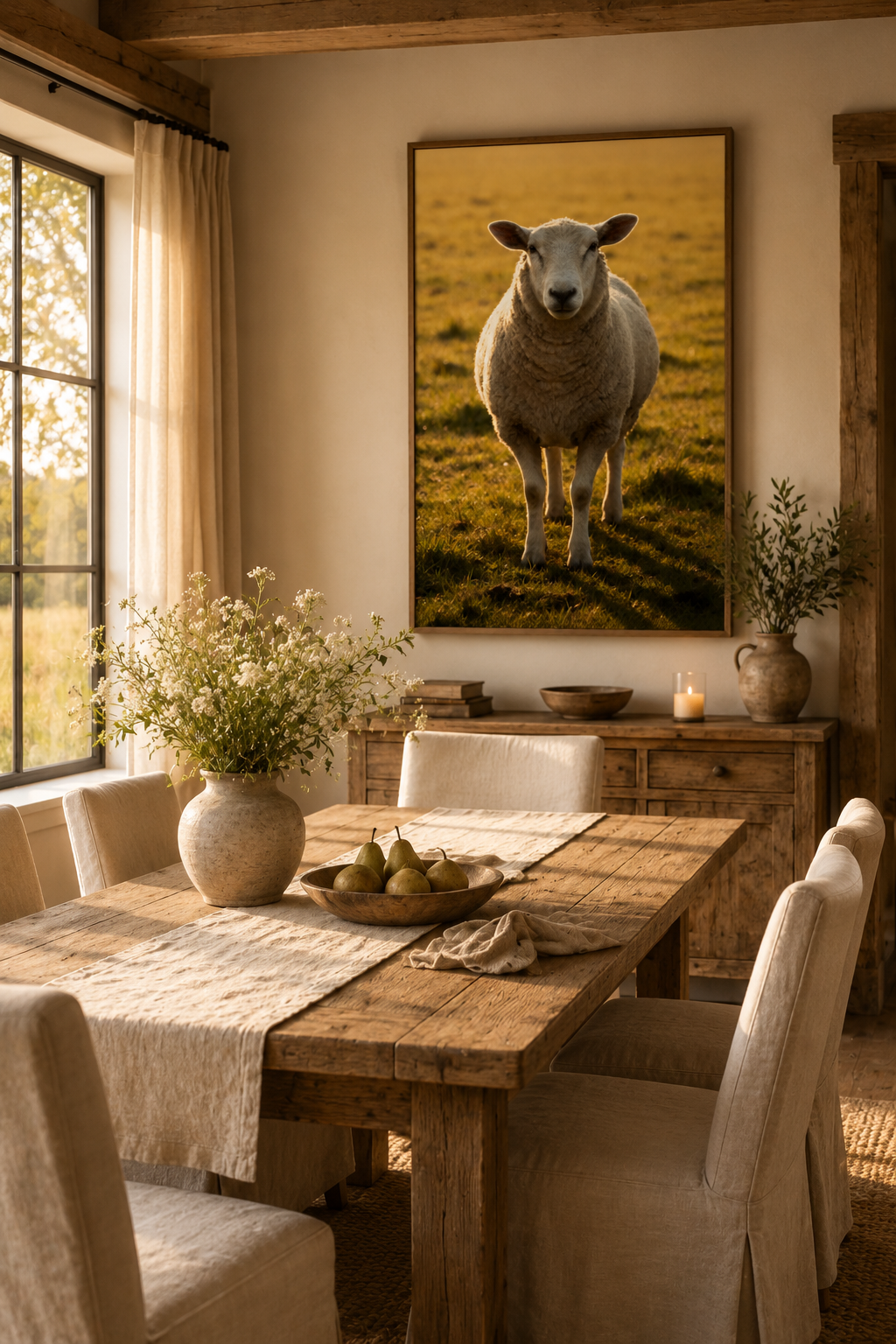 Farmhouse Wall Art Bundle of 12: Rustic Country Landscape Printable