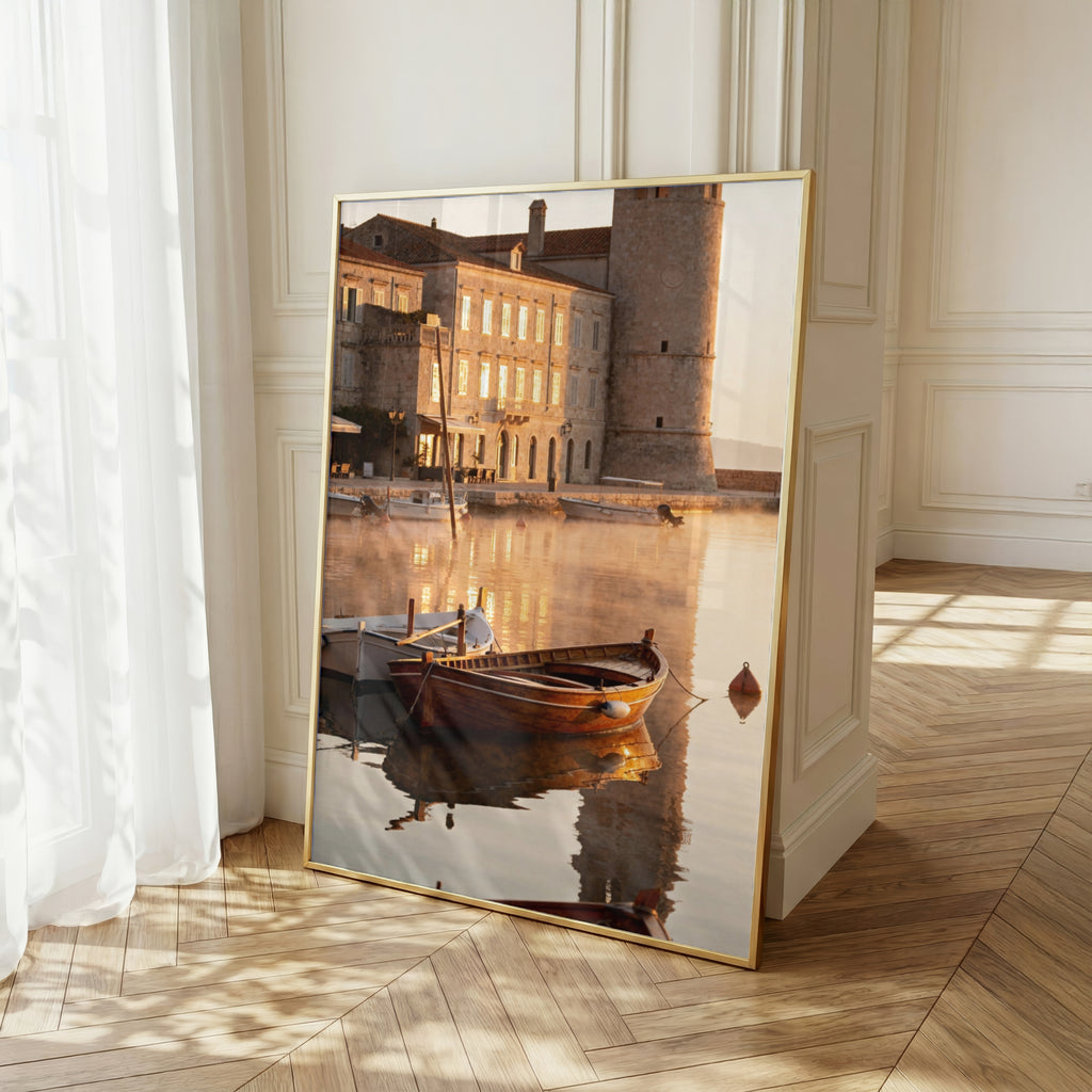 Mediterranean Morning Wall Art Set of 50: Quiet Luxury European Summer Photography Printable