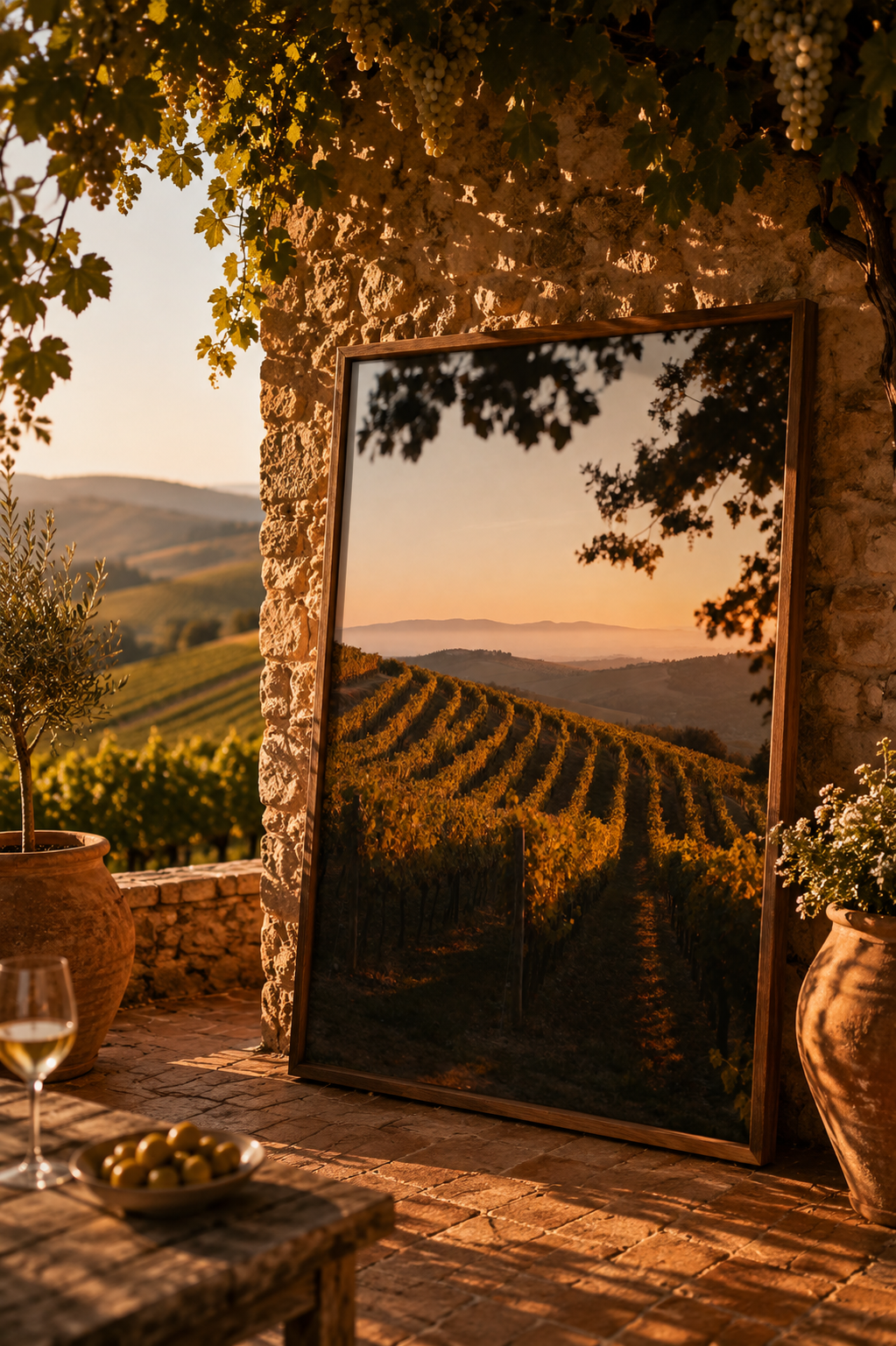 Tuscany Wall Art Bundle of 27: Italian Countryside Sunset Printable