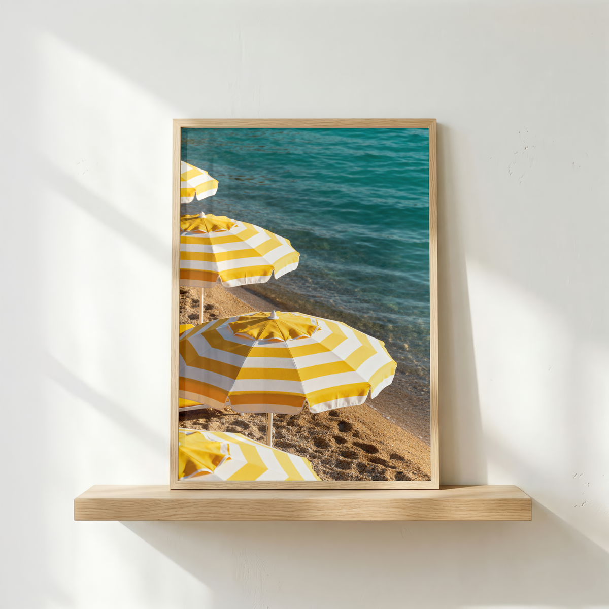 Mediterranean Wall Art Set of 3: Coastal Beach Summer Photography Printable
