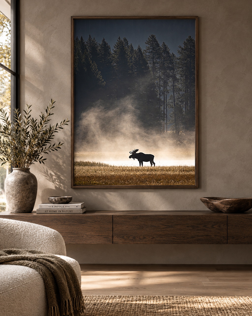 Moose Wall Art Set of 18: Wildlife Photography, Rustic Cabin & Nordic Lodge Decor Printable