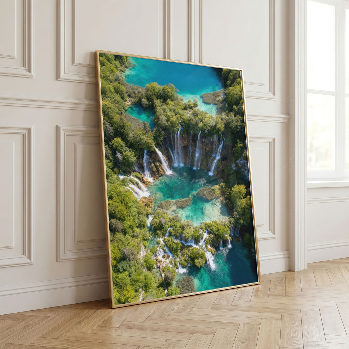 Plitvice Lakes Wall Art Bundle of 25: Croatia Waterfalls, Turquoise Lakes & Nature Photography Printable