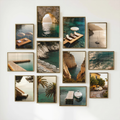 Mediterranean Wall Art Bundle of 50: Coastal Ocean Photography & European Summer Printable