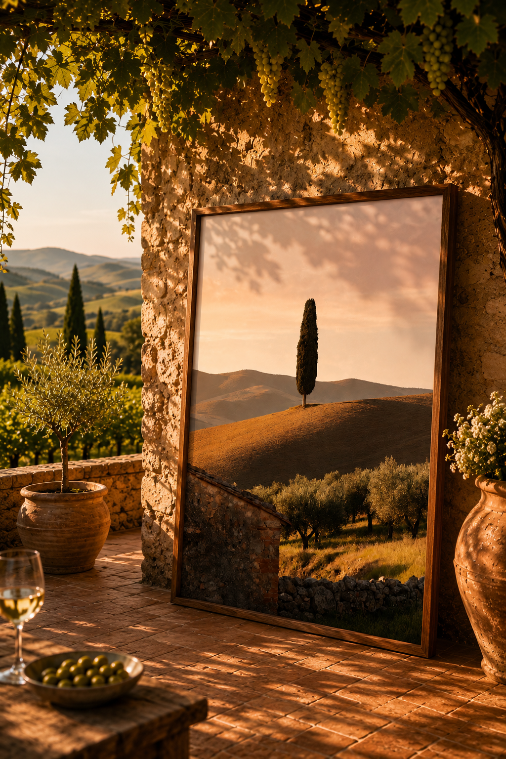 Tuscany Wall Art Bundle of 27: Italian Countryside Sunset Printable