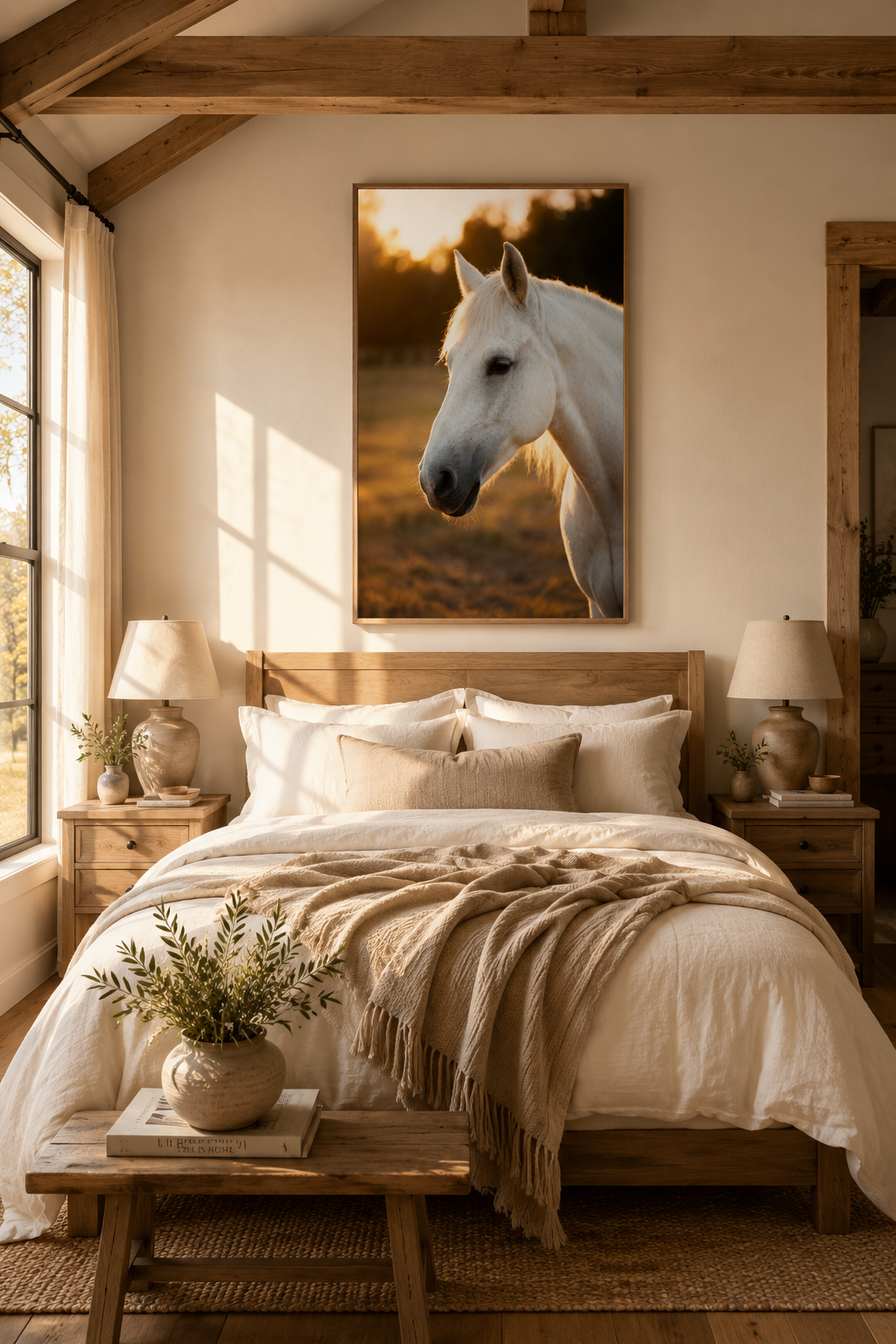 Farmhouse Wall Art Bundle of 12: Rustic Country Landscape Printable