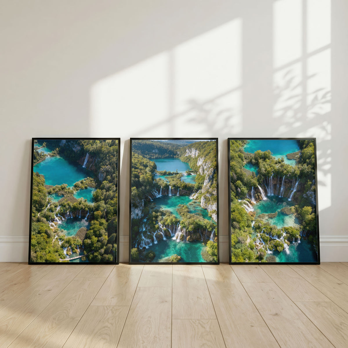 Plitvice Lakes Wall Art Bundle of 25: Croatia Waterfalls, Turquoise Lakes & Nature Photography Printable