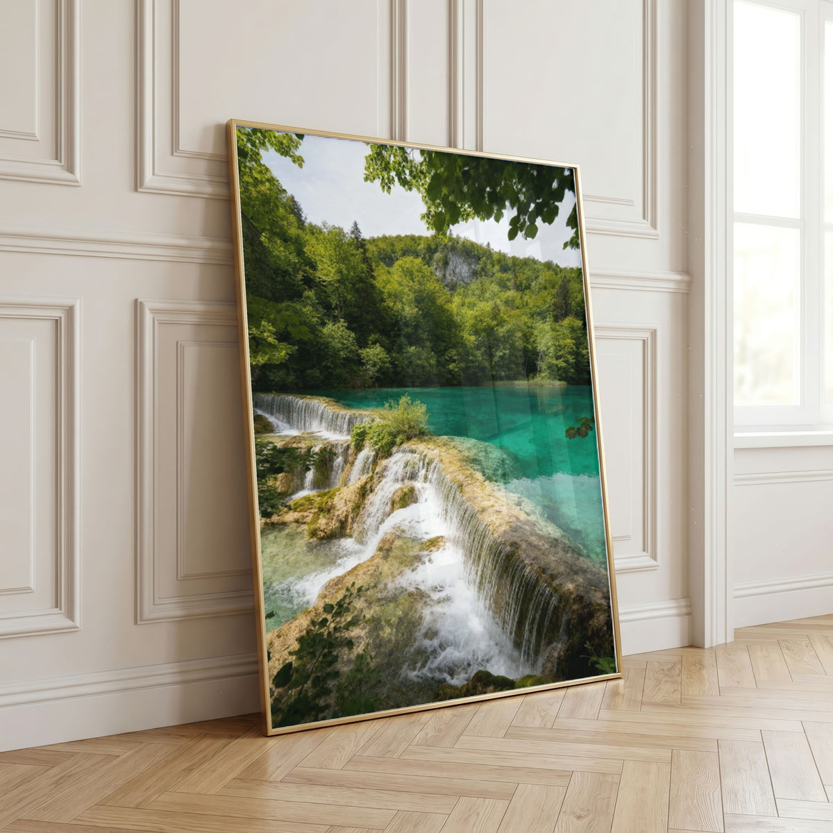 Plitvice Lakes Wall Art Bundle of 25: Croatia Waterfalls, Turquoise Lakes & Nature Photography Printable