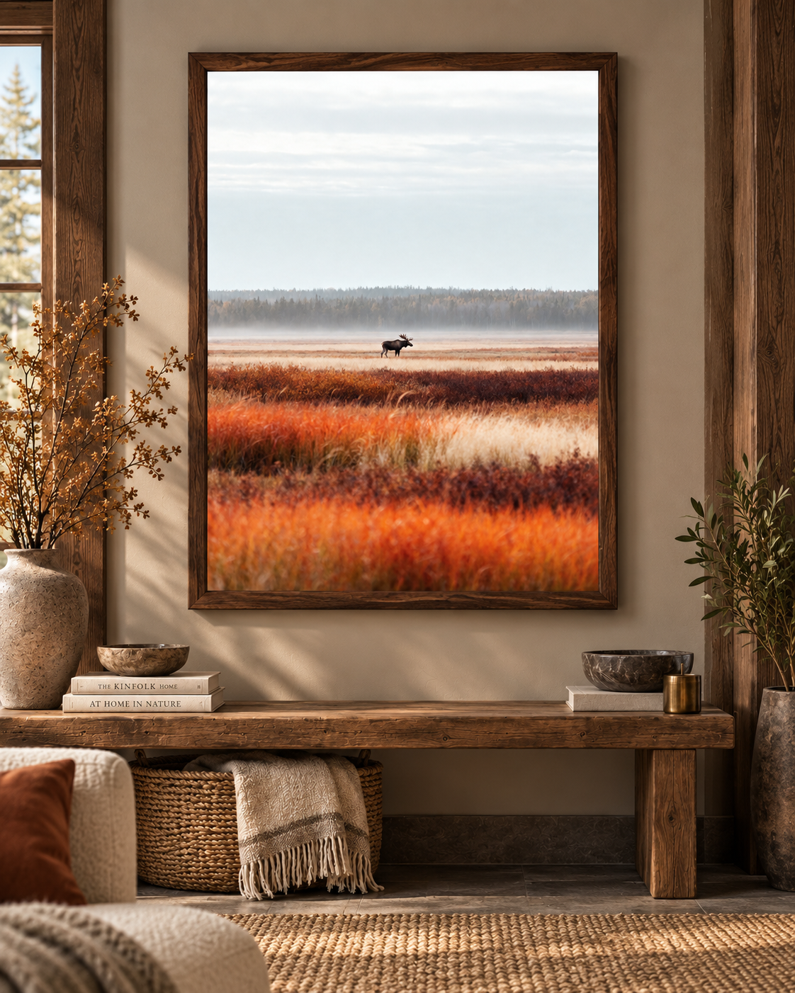 Moose Wall Art Set of 18: Wildlife Photography, Rustic Cabin & Nordic Lodge Decor Printable
