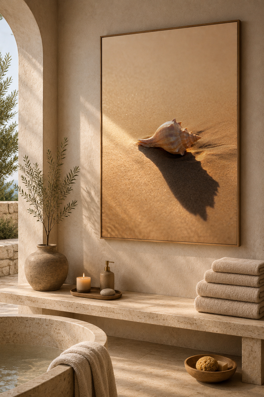 Coastal Wall Art Bundle of 30: Beach Photography & Neutral Ocean Printable