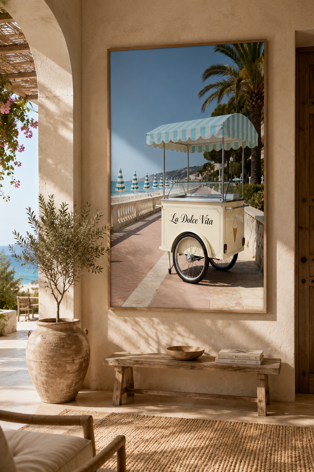 Blue Mediterranean Wall Art Bundle of 21: European Summer Photography Printable
