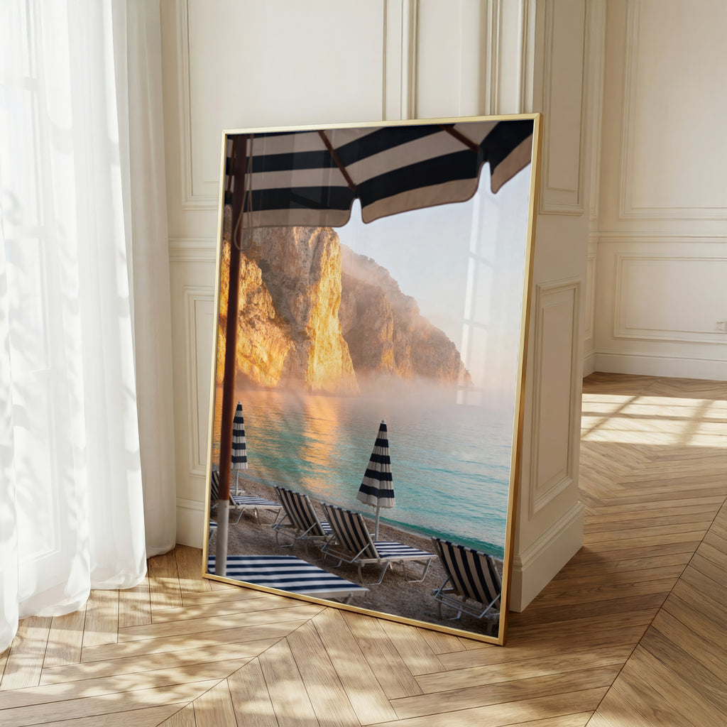 Mediterranean Morning Wall Art Set of 50: Quiet Luxury European Summer Photography Printable