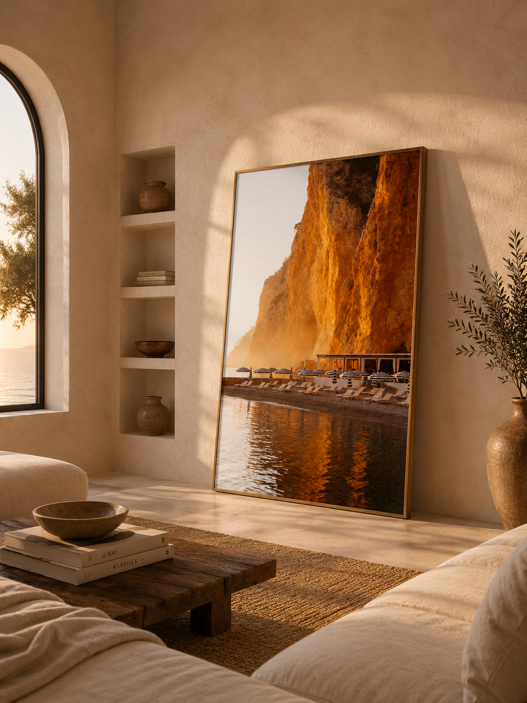 Mediterranean Morning Wall Art Set of 50: Quiet Luxury European Summer Photography Printable