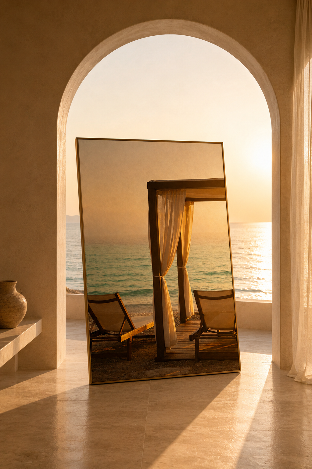 Mediterranean Morning Wall Art Set of 50: Quiet Luxury European Summer Photography Printable