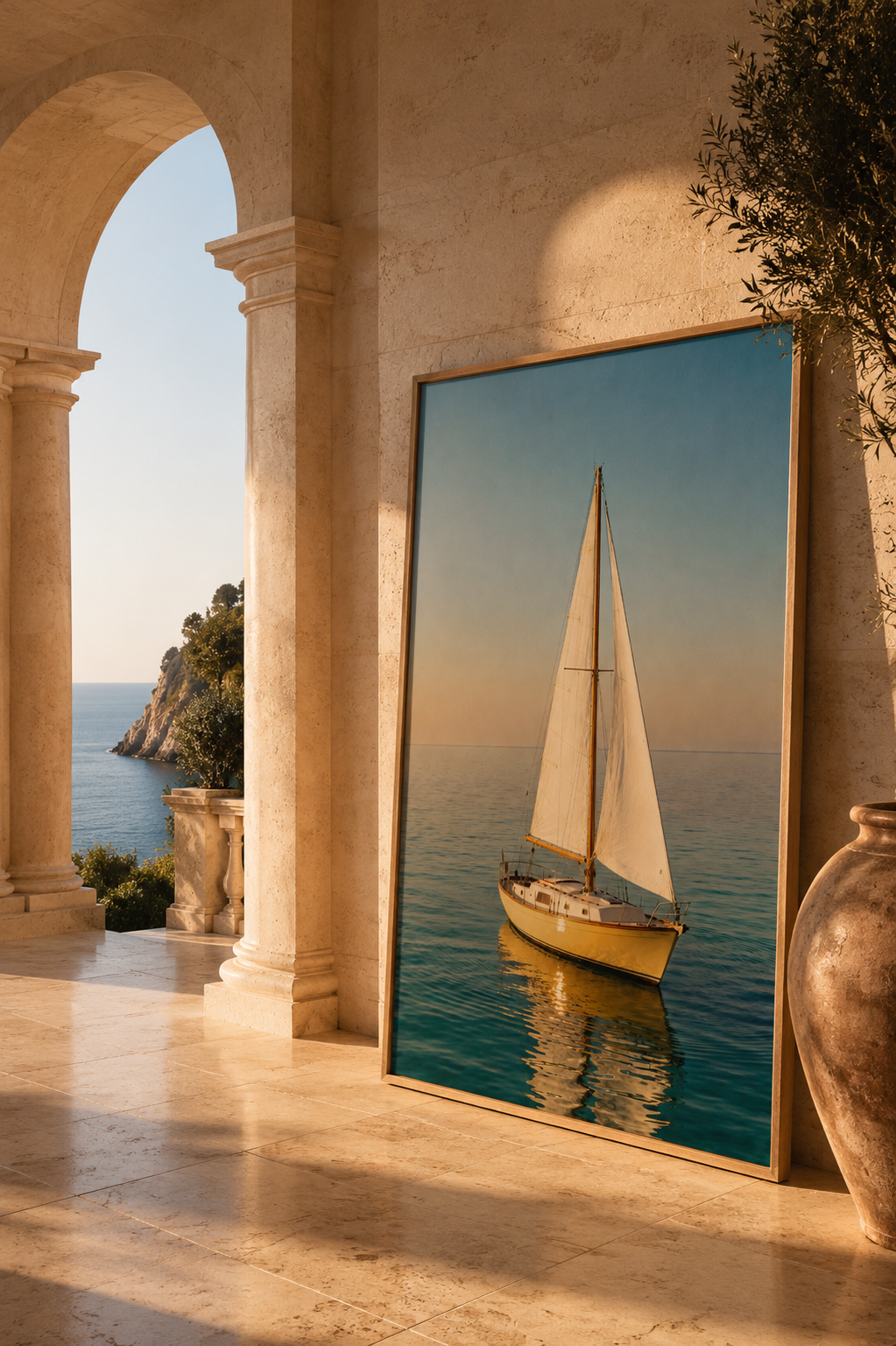 Italian Lemon Wall Art Set of 25: Amalfi Coast Mediterranean Summer Printable