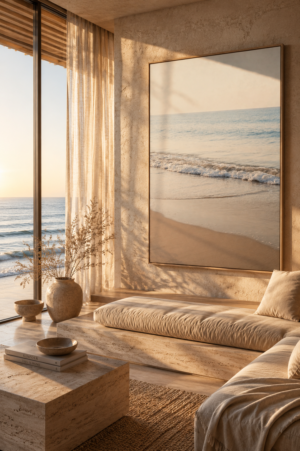 Coastal Wall Art Bundle of 30: Beach Photography & Neutral Ocean Printable