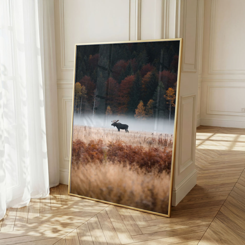 Moose Wall Art Set of 18: Wildlife Photography, Rustic Cabin & Nordic Lodge Decor Printable