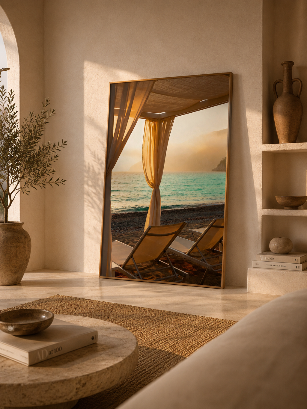 Mediterranean Morning Wall Art Set of 50: Quiet Luxury European Summer Photography Printable
