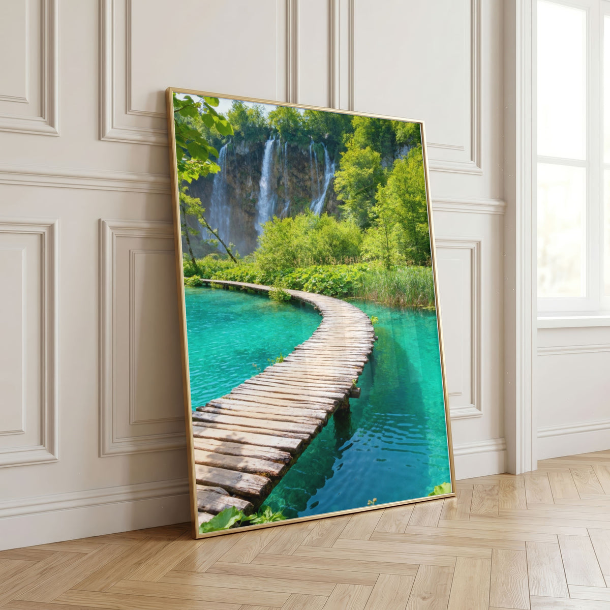 Plitvice Lakes Wall Art Bundle of 25: Croatia Waterfalls, Turquoise Lakes & Nature Photography Printable