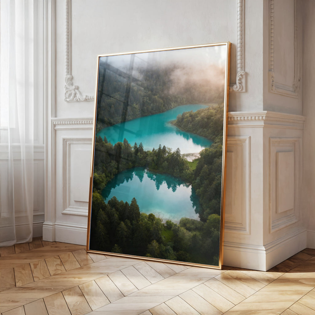 Plitvice Lakes Wall Art Bundle of 25: Croatia Waterfalls, Turquoise Lakes & Nature Photography Printable