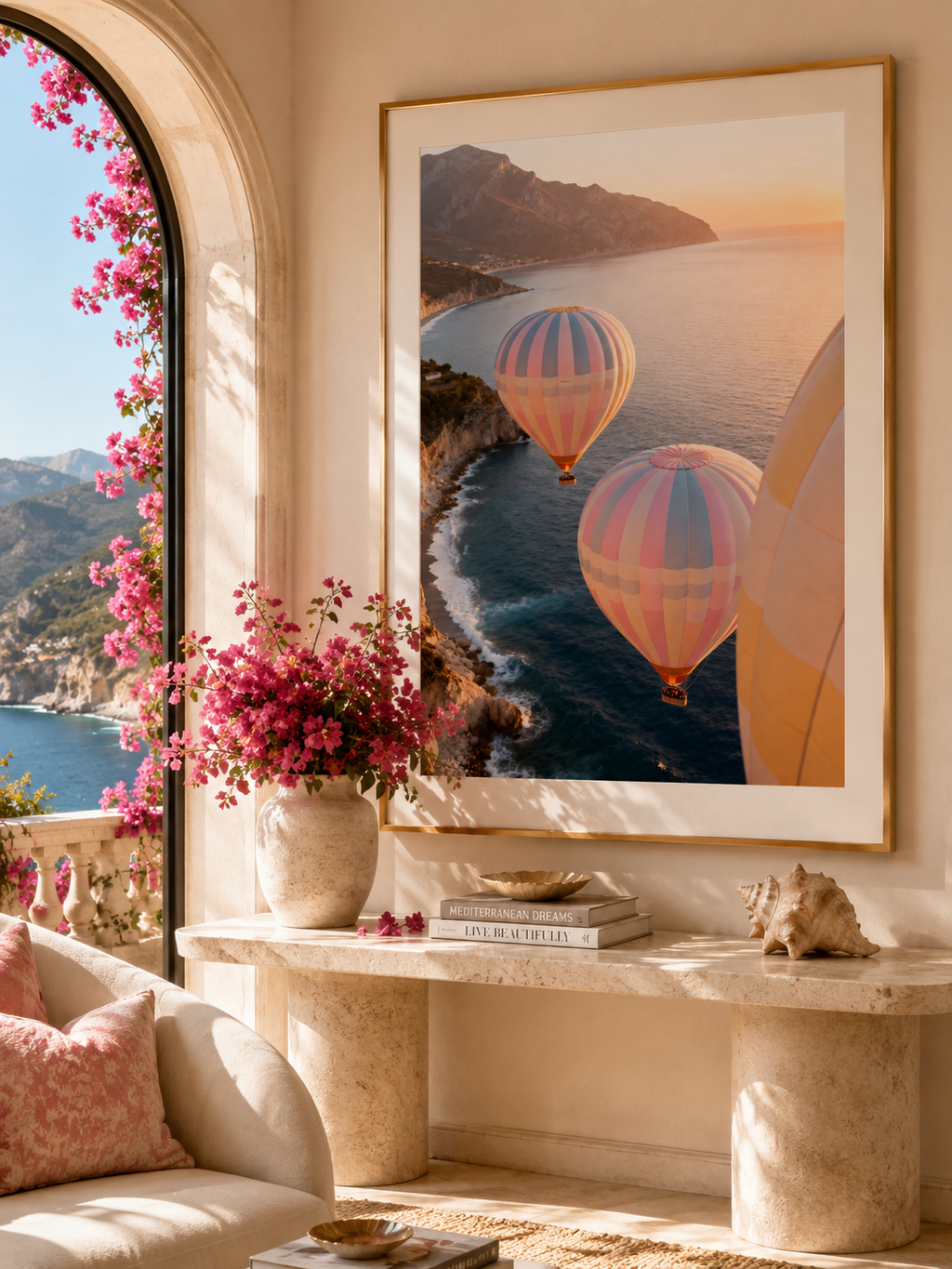 Mediterranean Wall Art Set of 12: Italian Riviera Photography Bundle, European Summer Printable Decor