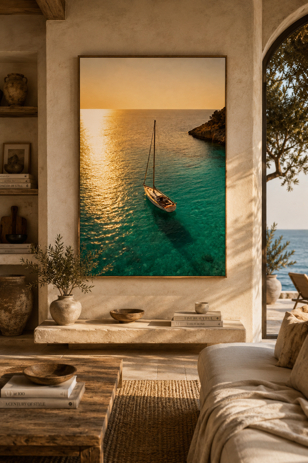 European Summer Wall Art Set of 15: Mediterranean Coastal Photography Printable