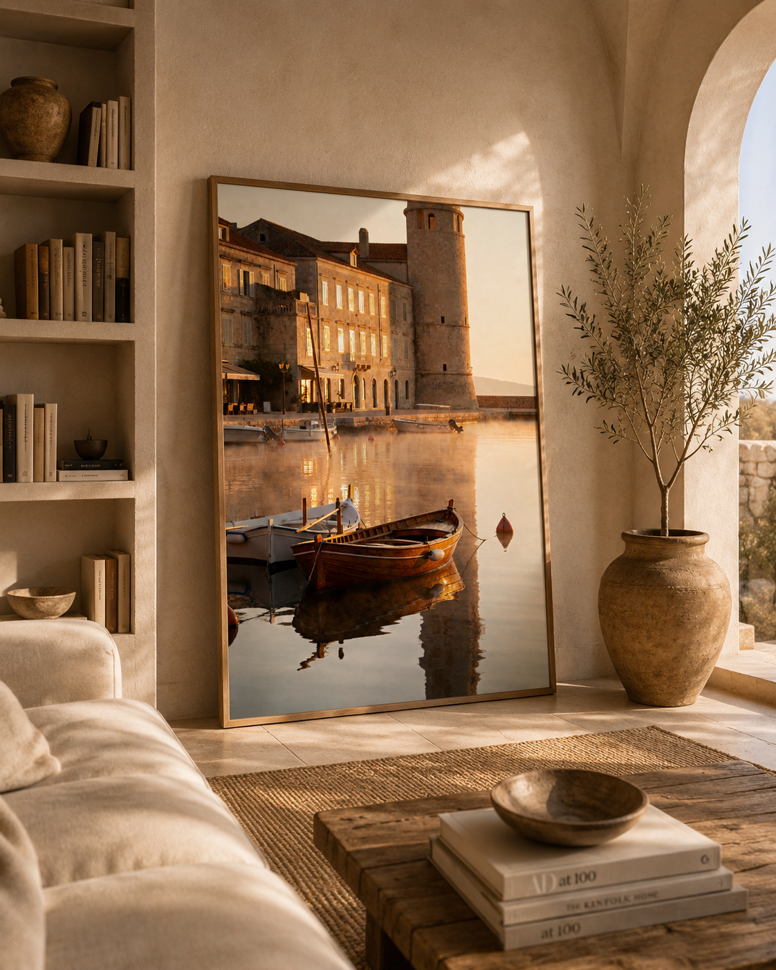 Mediterranean Morning Wall Art Set of 50: Quiet Luxury European Summer Photography Printable