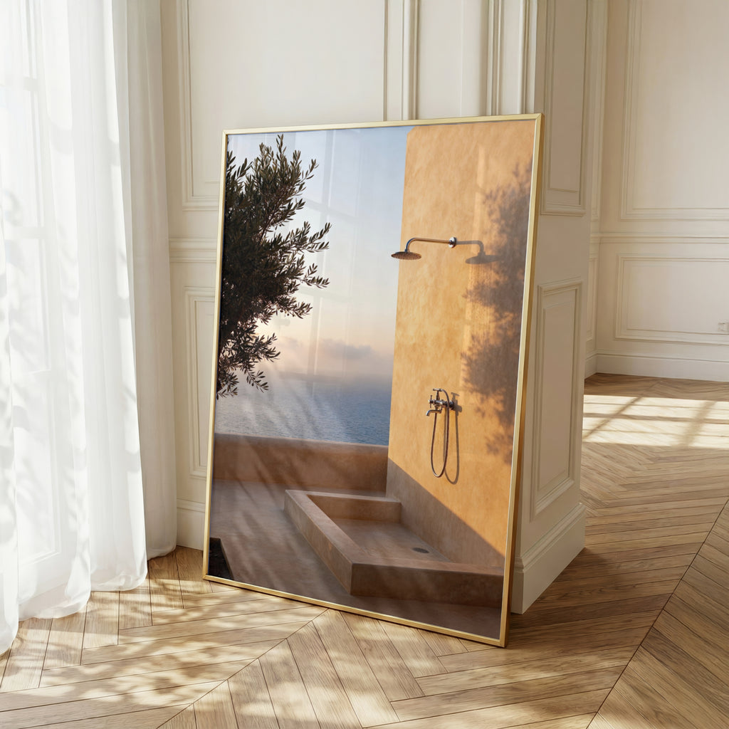 Mediterranean Morning Wall Art Set of 50: Quiet Luxury European Summer Photography Printable