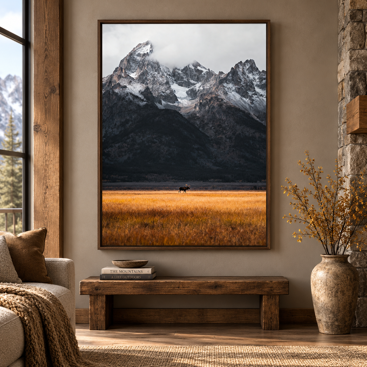 Moose Wall Art Set of 18: Wildlife Photography, Rustic Cabin & Nordic Lodge Decor Printable