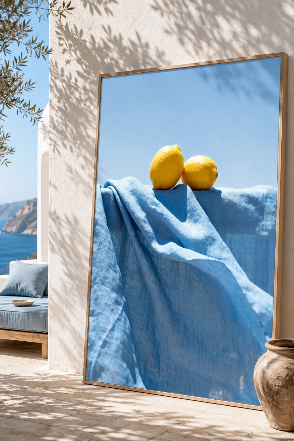 Mediterranean Wall Art Set of 3: Coastal Beach Summer Photography Printable