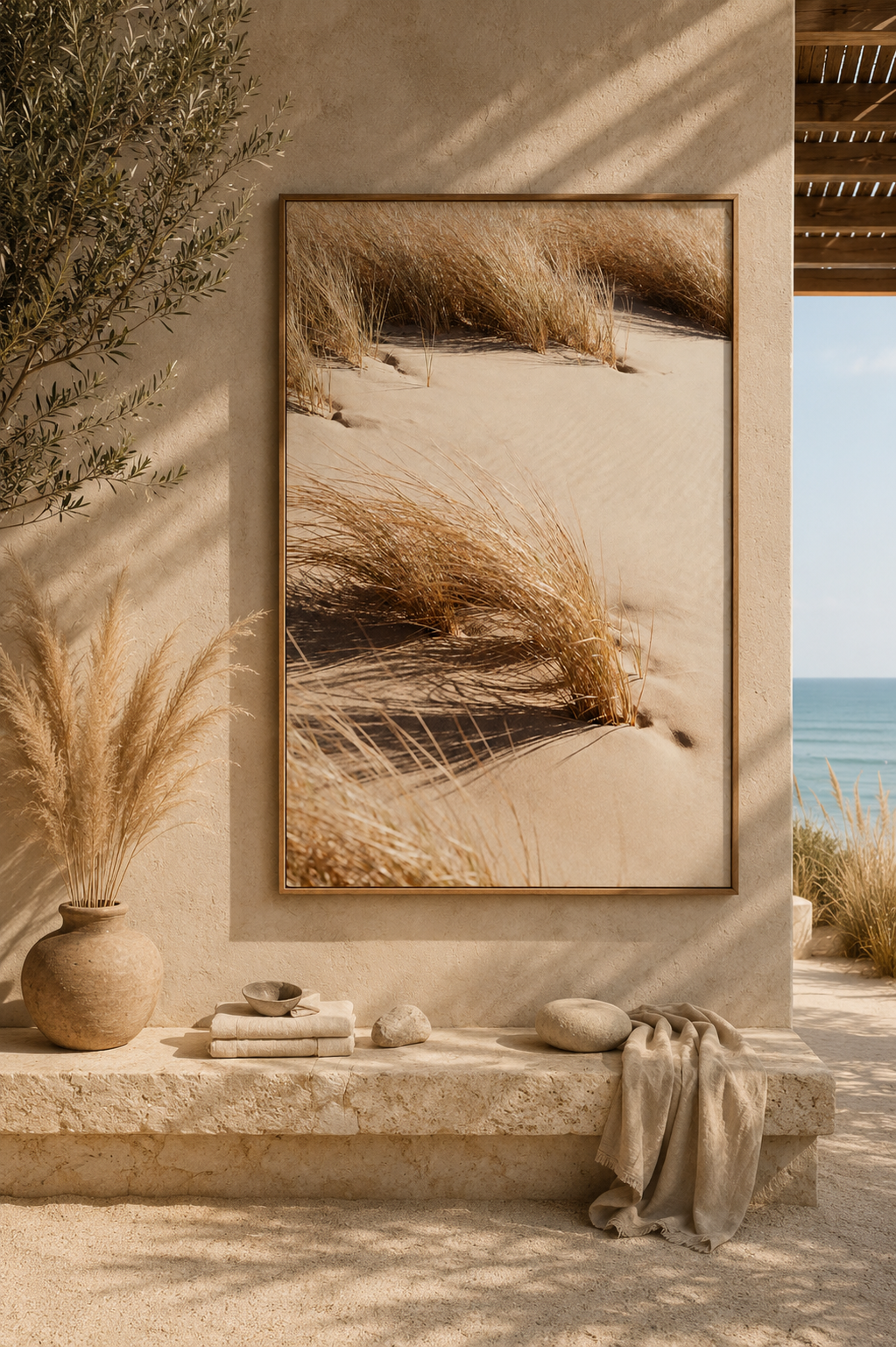 Coastal Wall Art Bundle of 30: Beach Photography & Neutral Ocean Printable