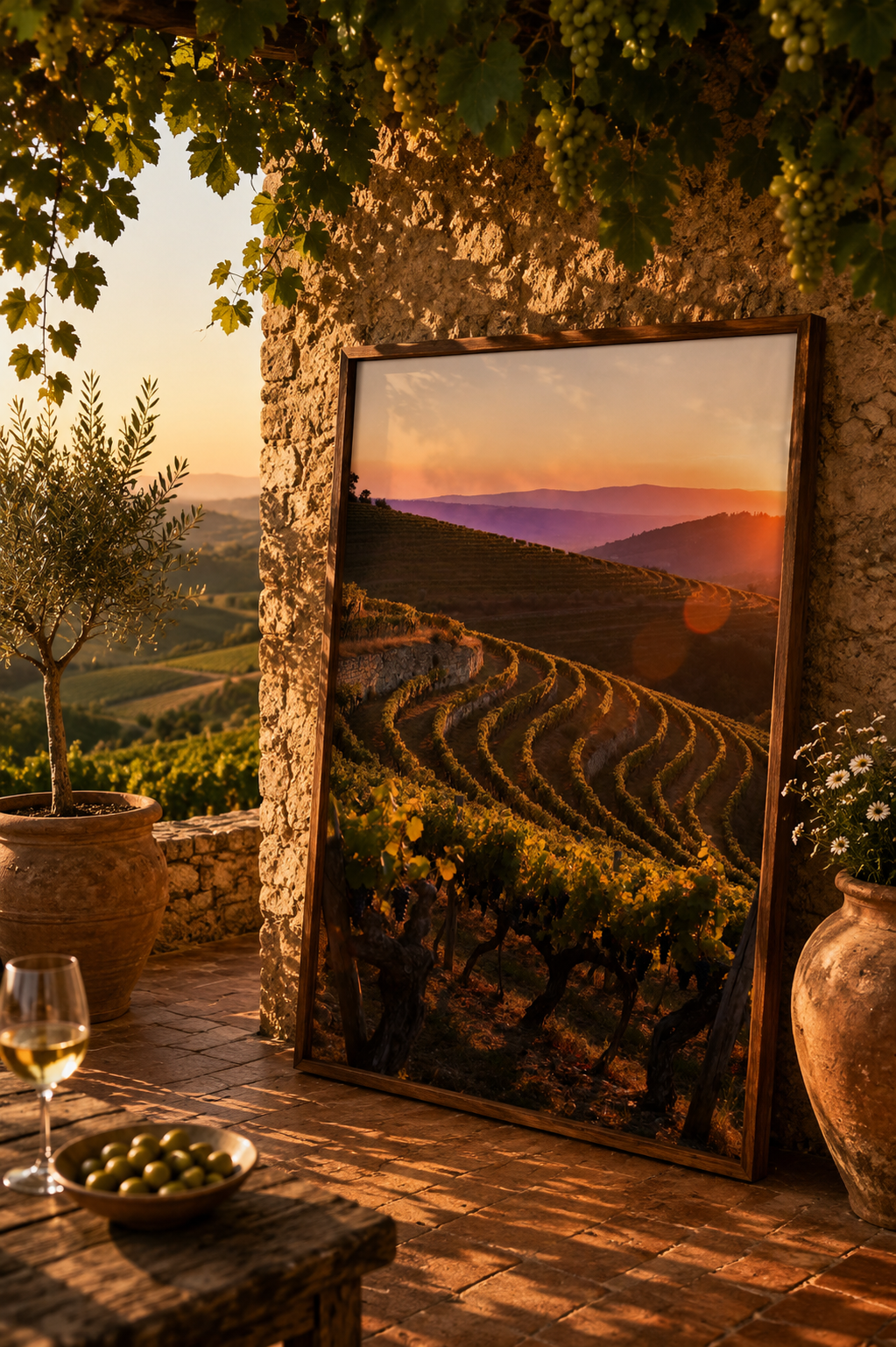 Tuscany Wall Art Bundle of 27: Italian Countryside Sunset Printable